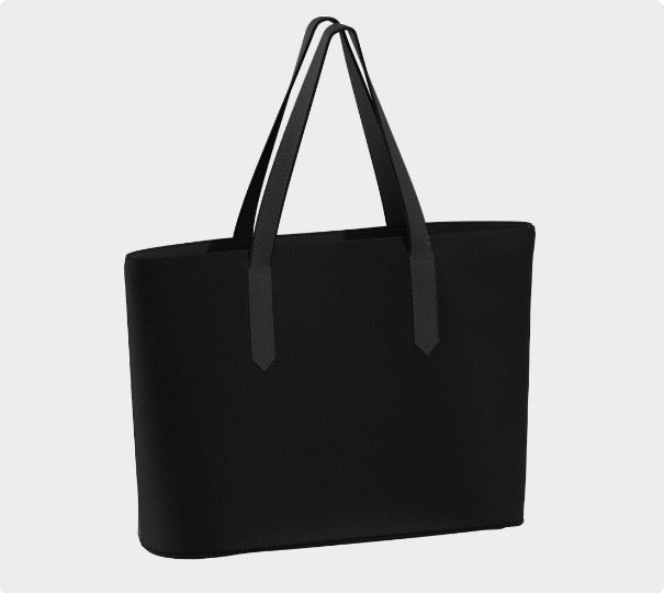 Distillery District Window Flowers Photo Art Vegan Leather Tote