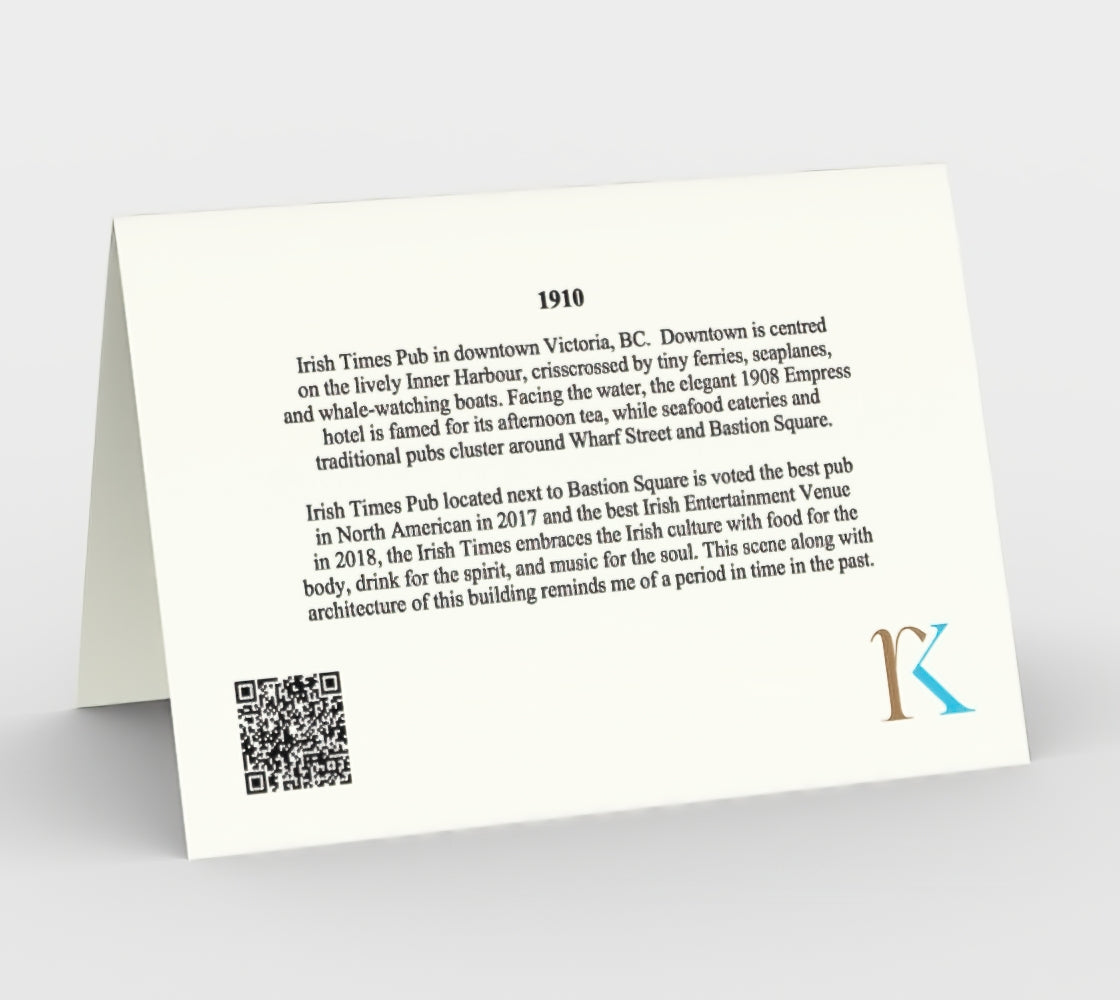 1910 - Set of 3 Greeting Cards