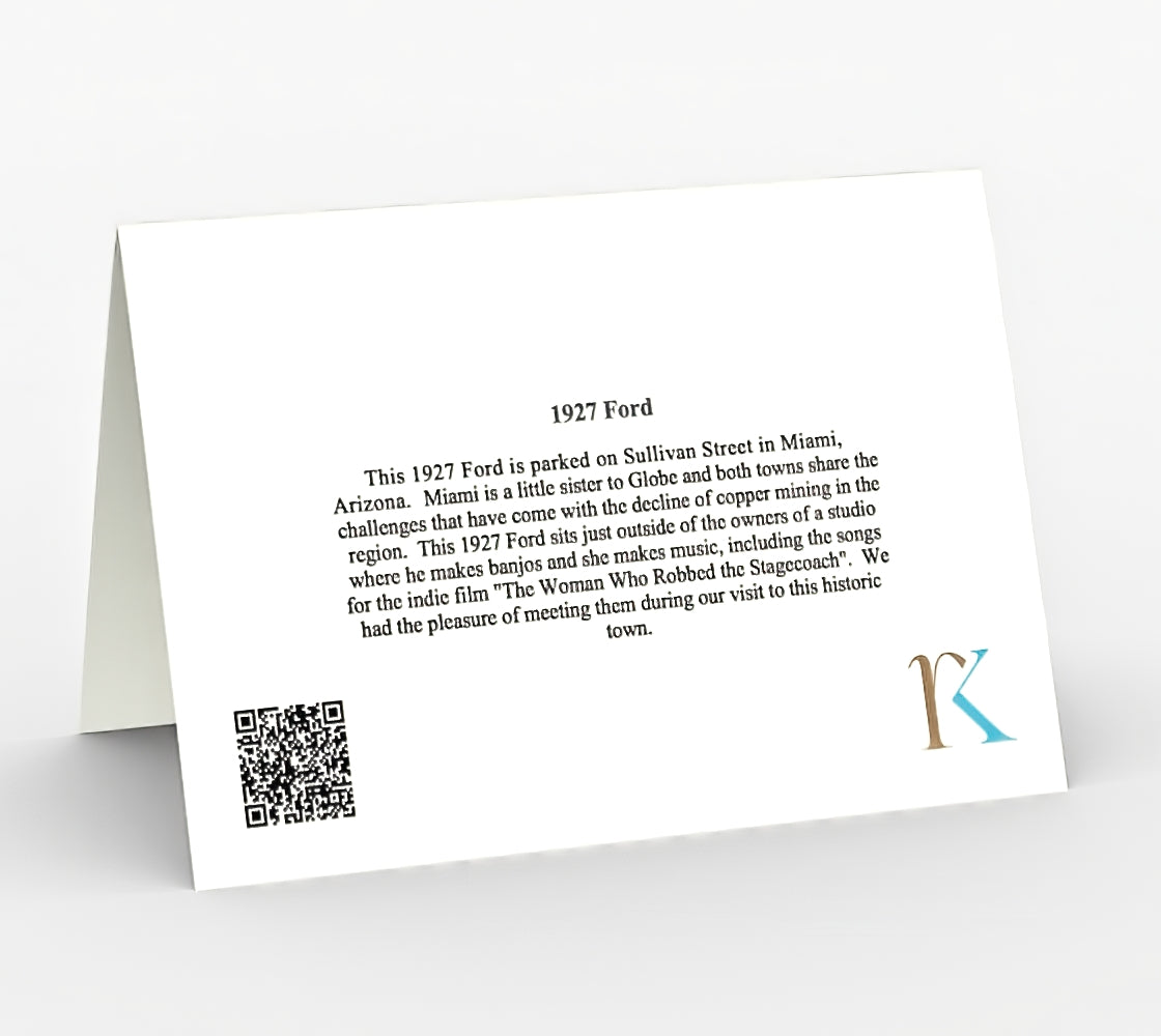 1927 Ford - Set of 3 Greeting Cards