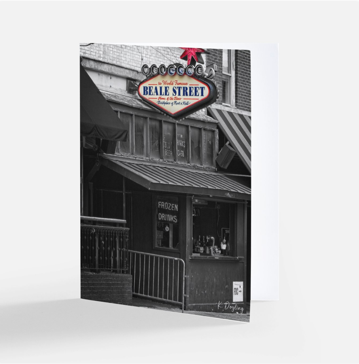 Greeting Card 10 Pack - Beale Street