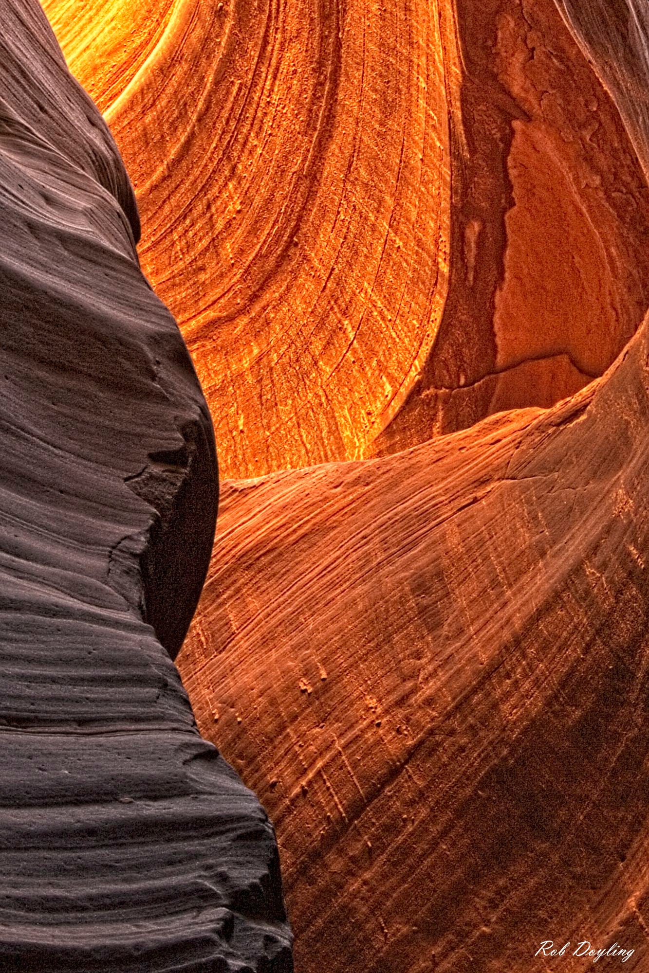 Cut By Water Antelope Canyon