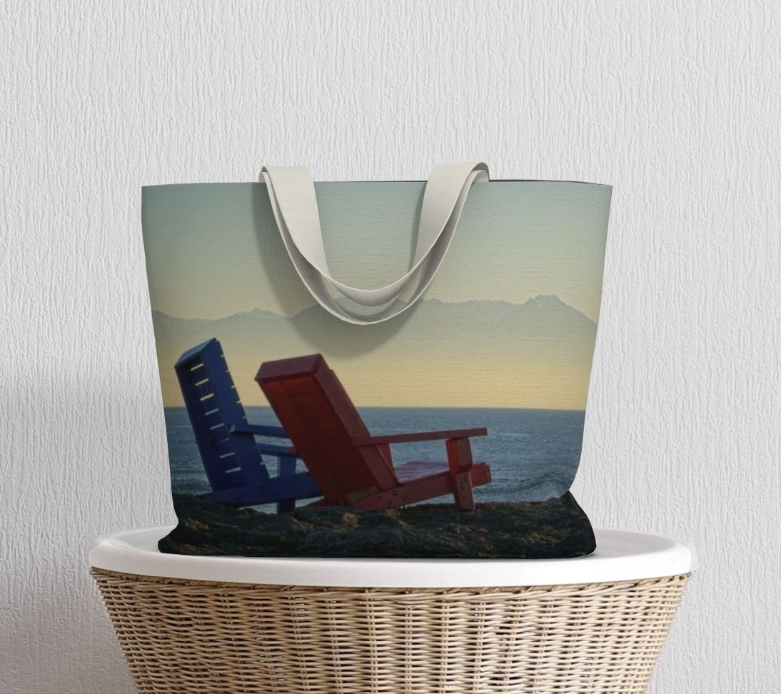 Never Alone Canvas Tote