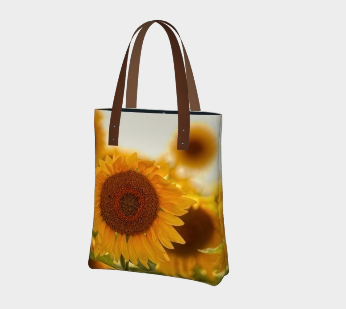 Hello Sunshine Canvas Tote