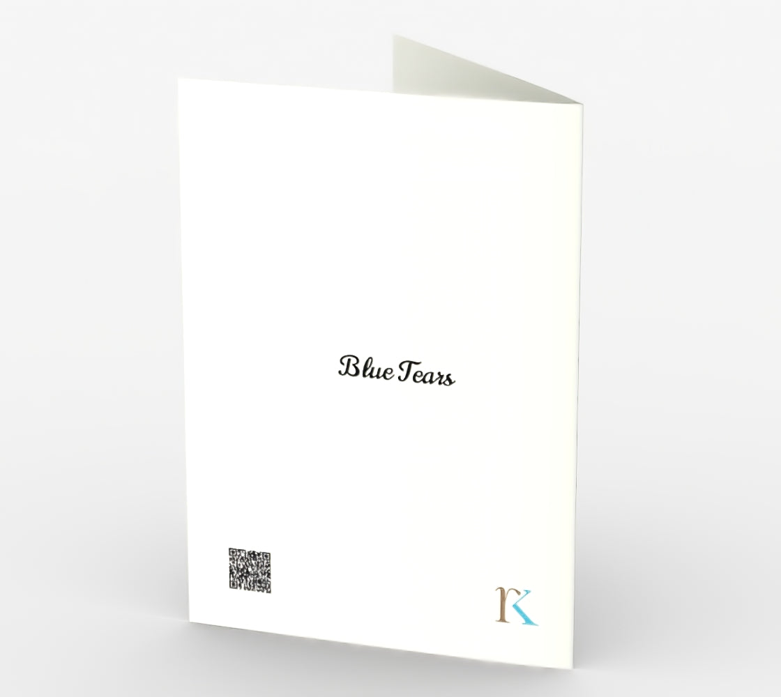 Blue Tears - Set of 3 Greeting Cards