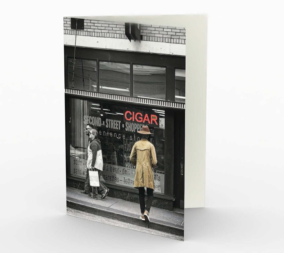 Cigar Man - Set of 3 Greeting Cards