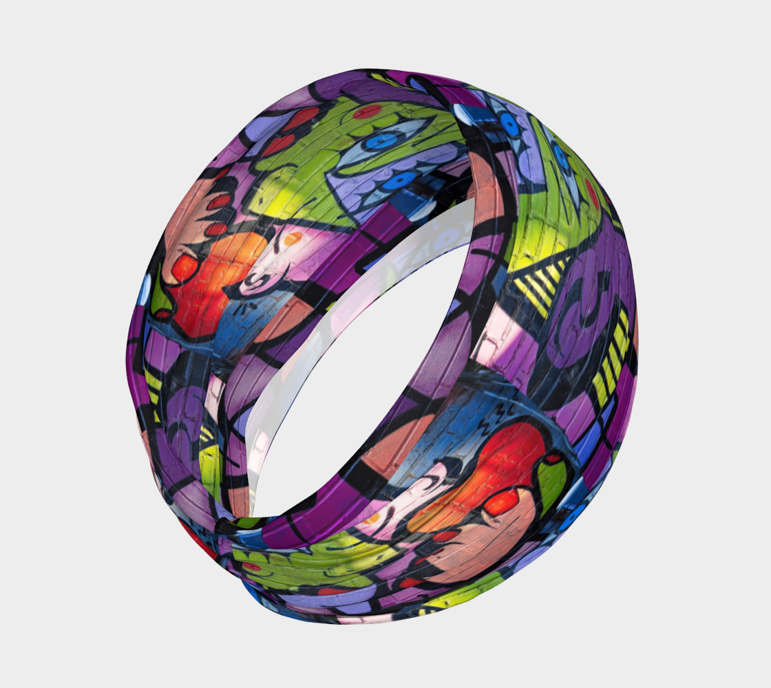 Headband - Graffiti Heart