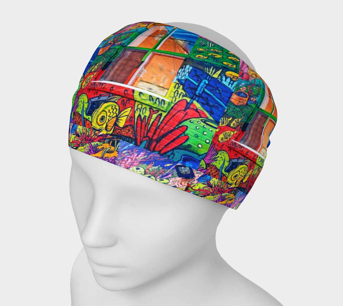 Headband - Graffiti Window
