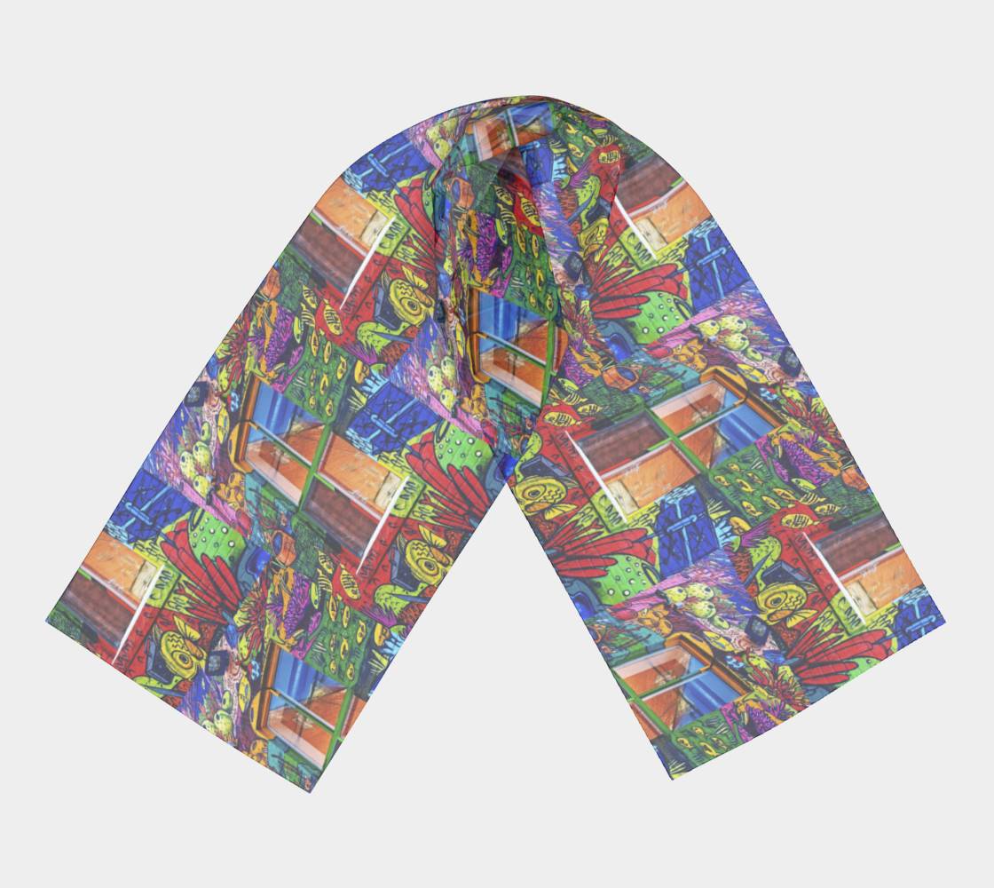 Graffiti Window - Scarf