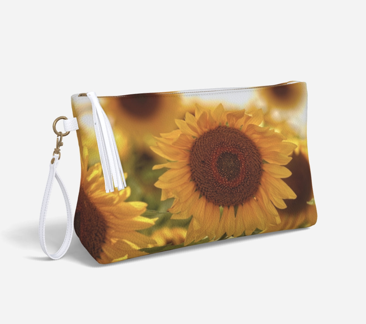 "Hello Sunshine" Vegan Leather Essential Pouch