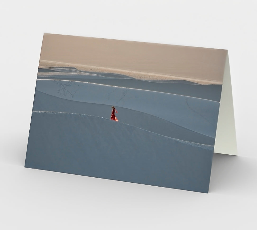 Lady in Red - Set of 3 Greeting Cards