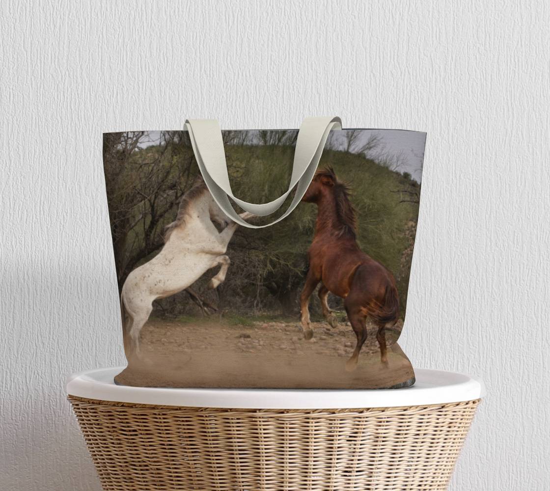 Let's Dance Canvas Tote