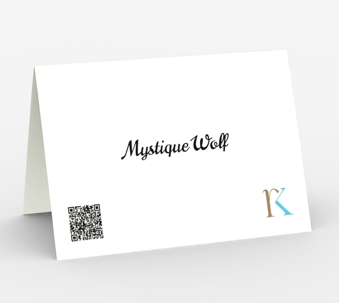 Mystique Wolf - Set of 3 Greeting Cards