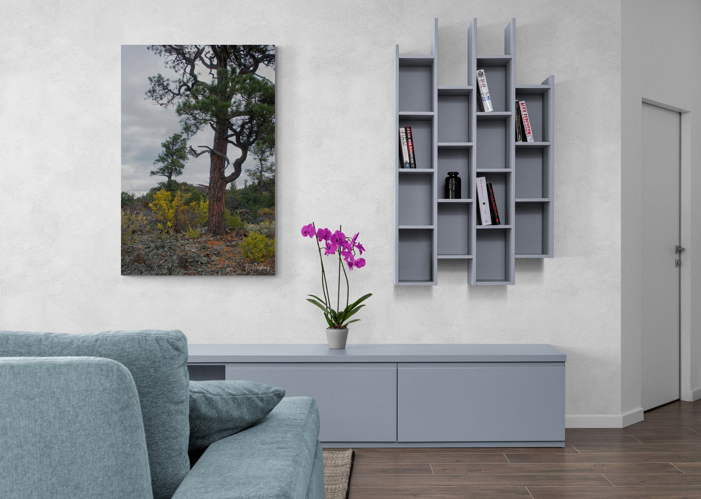 Painted Tree - Bandera Volcano