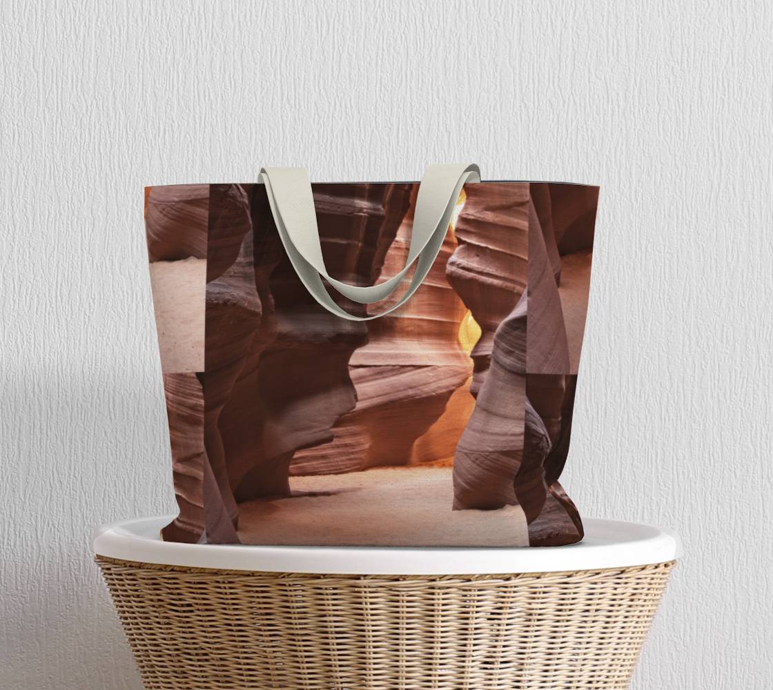 Passage Out Antelope Canyon Canvas Tote