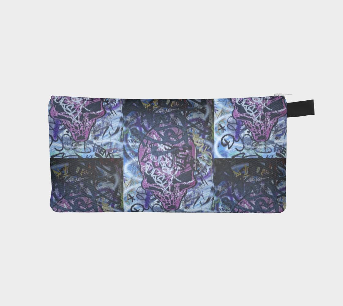 Pink Skull Mini Pouch