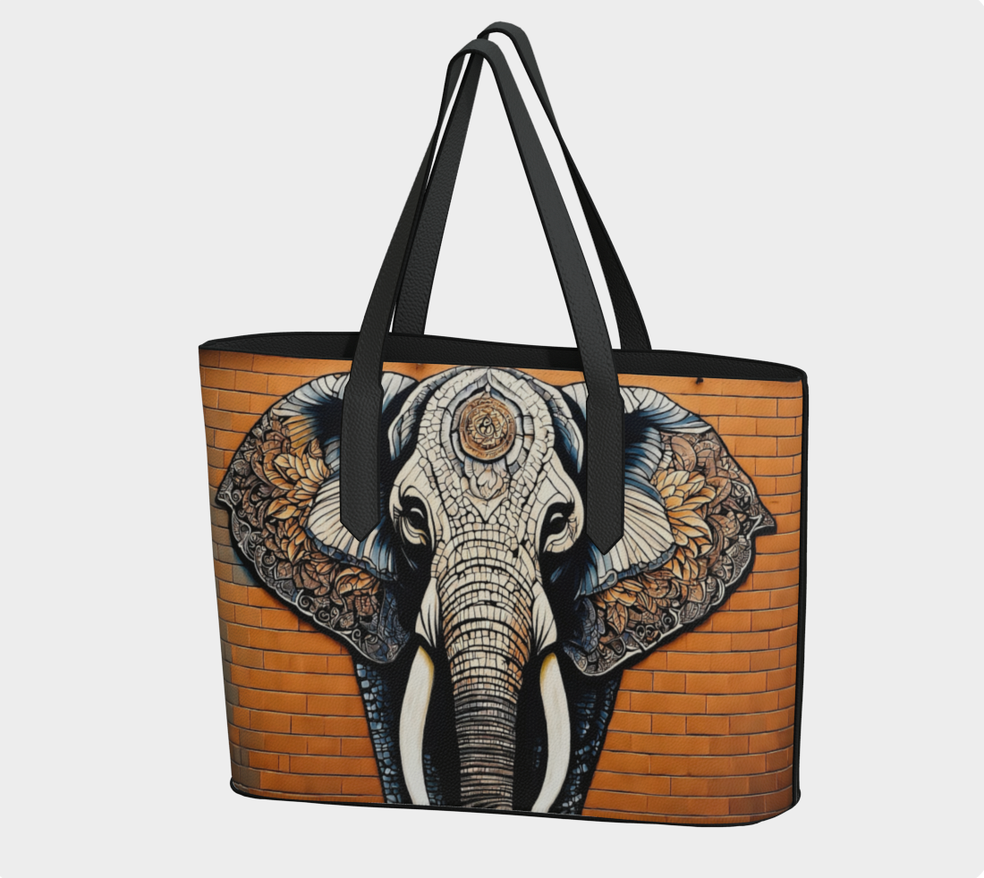 "Rene" Vegan Leather Tote