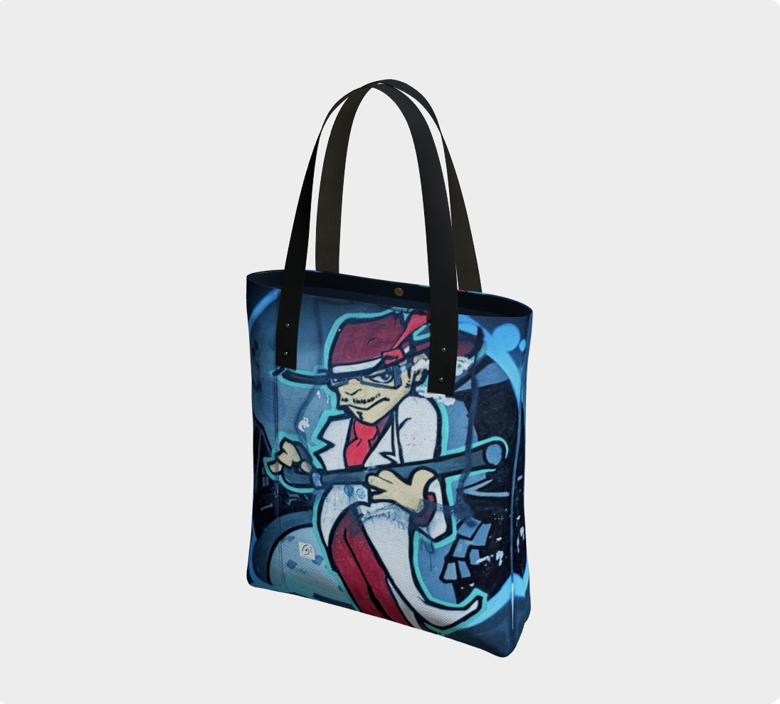 Slick Canvas Tote