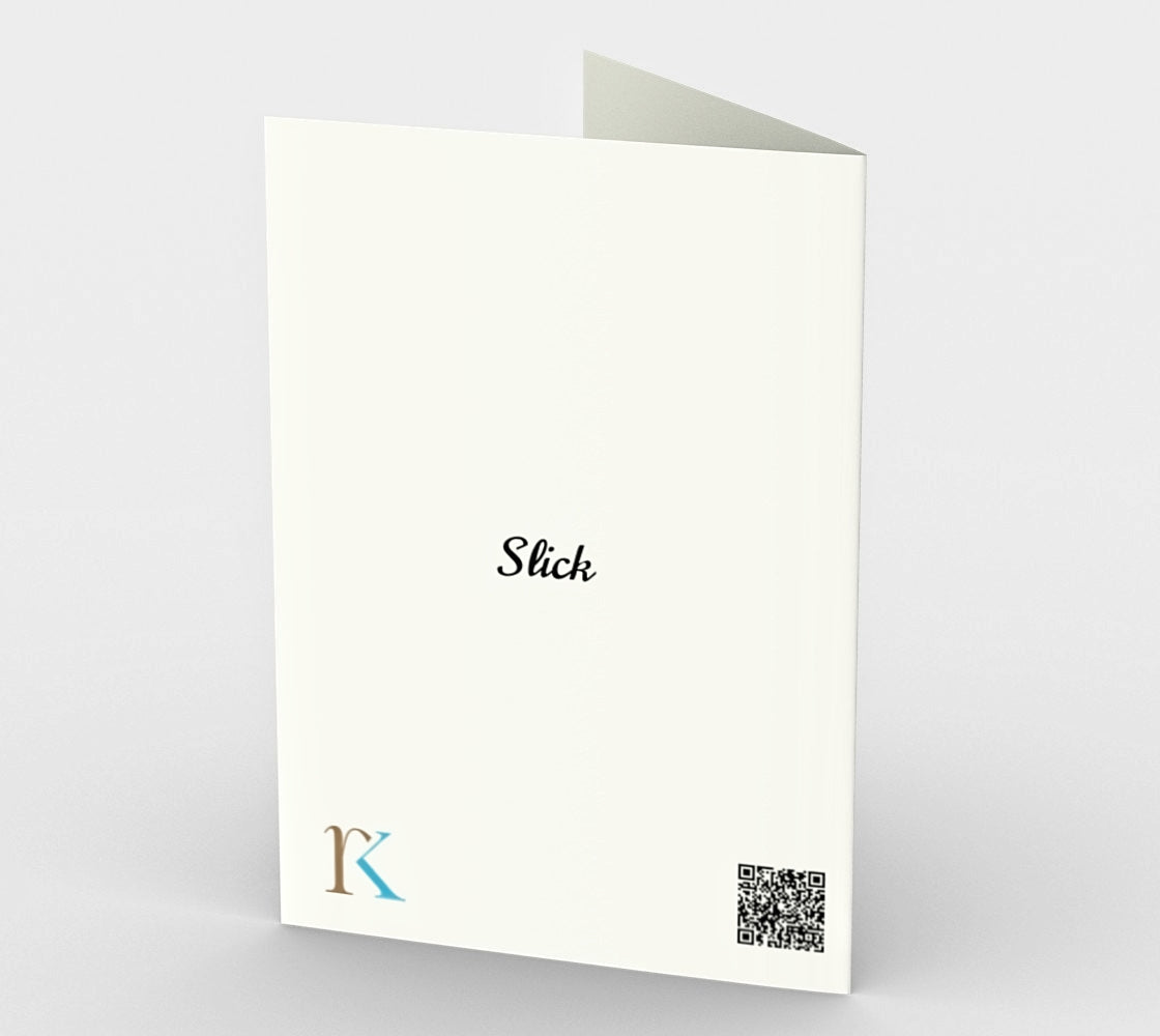 Slick - Set of 3 Greeting Cards