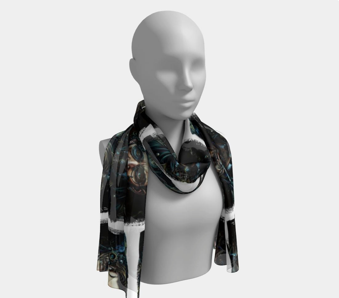 Steampunk Cigar Man - Scarf