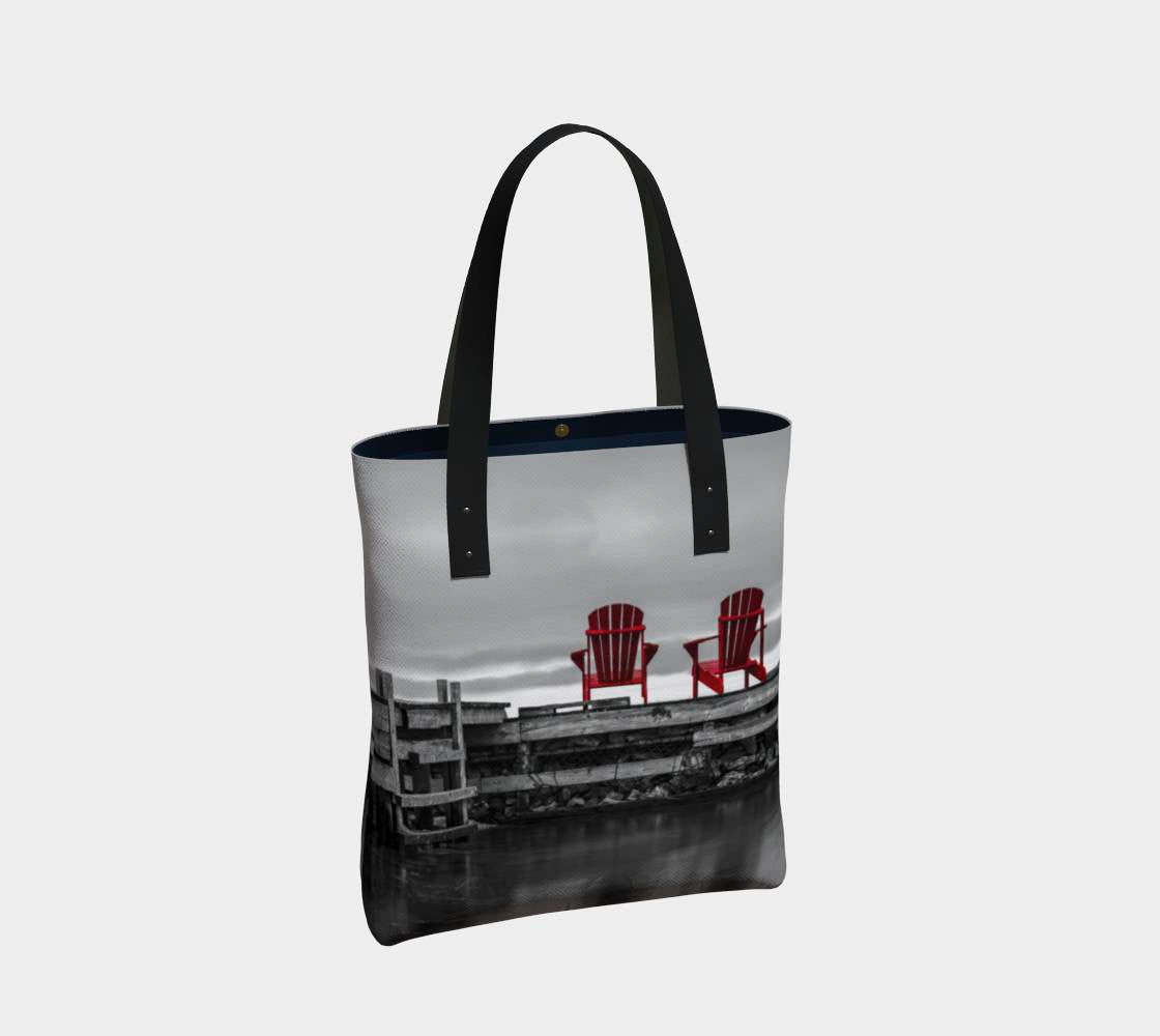 Summer Retreat Cape Hurd Canvas Tote