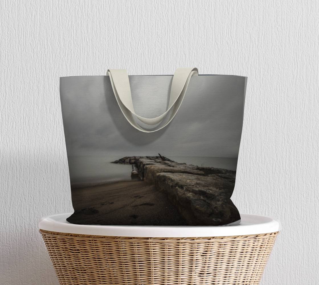 The Calm Brights Grove Canvas Tote