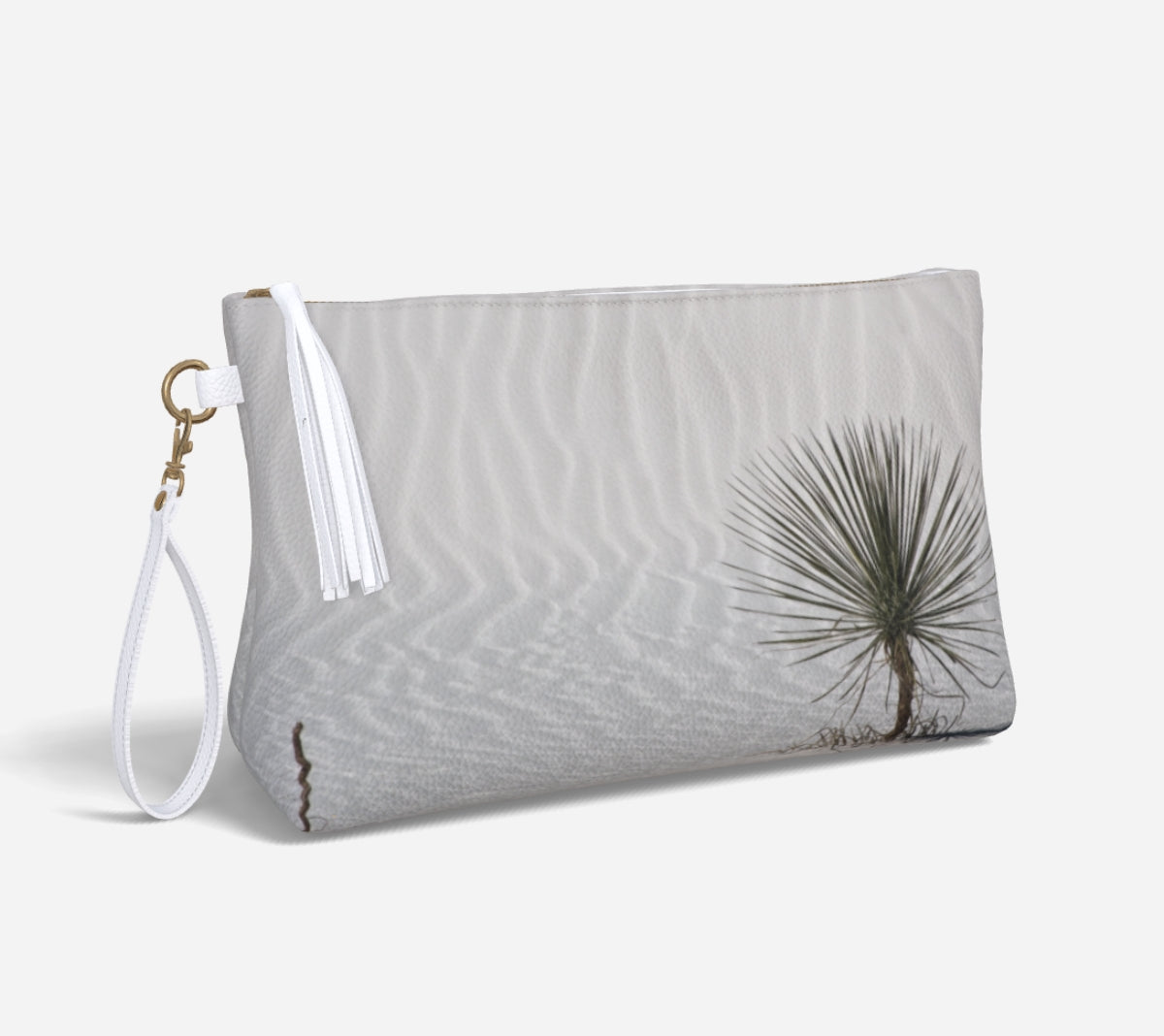"Zen Garden" Vegan Leather Essential Pouch