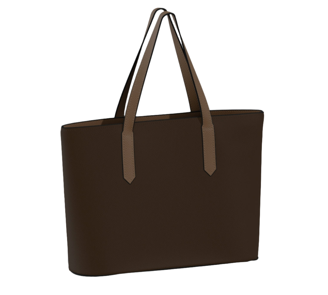 Back to the Plains Photo Art Vegan Leather Tote
