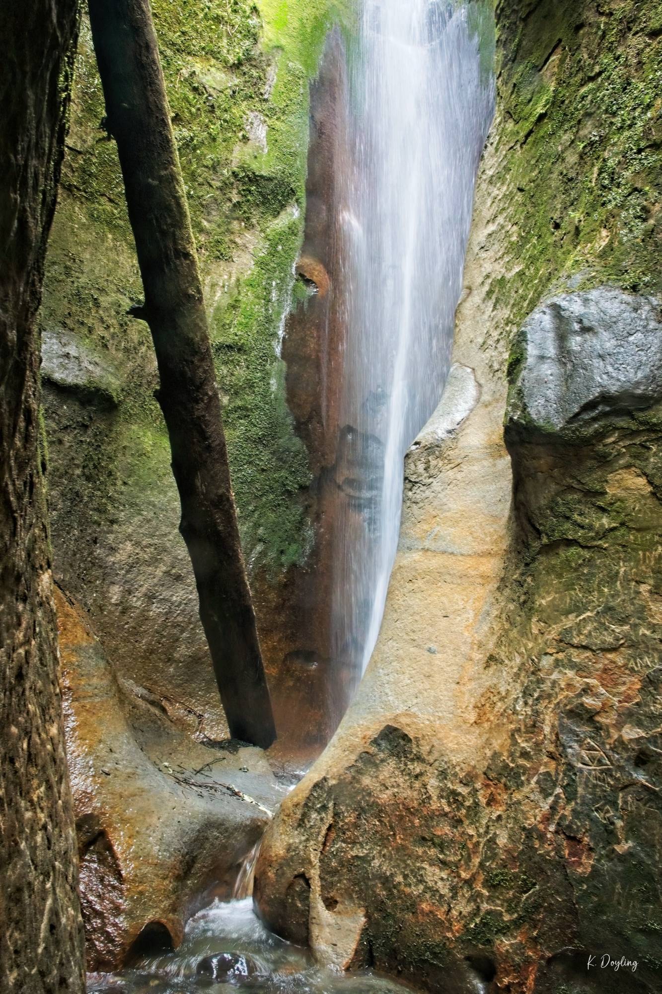 Sombrio Beach Hidden Waterfall