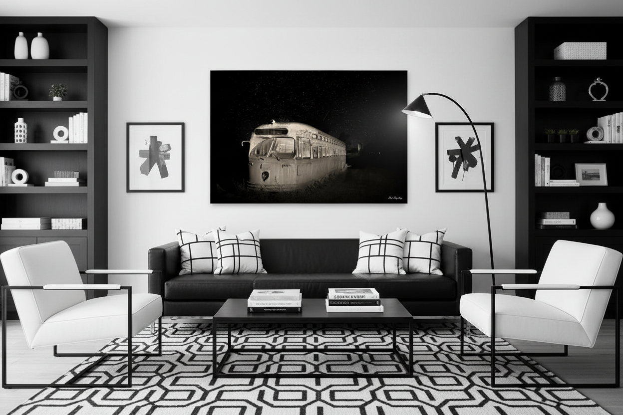 TTC black & white with stars