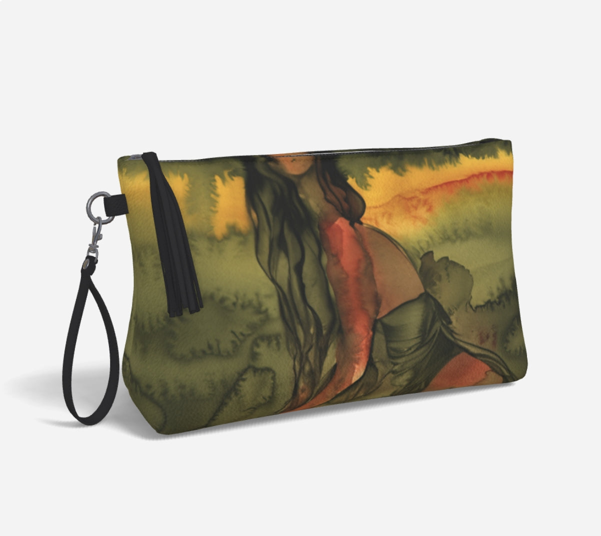 "Autumn Rest" Vegan Leather Essential Pouch