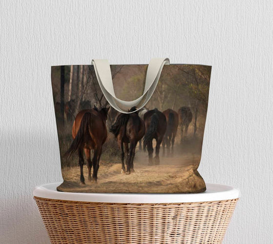 Back to the Plains Canvas Tote