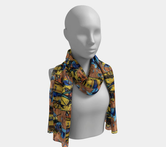 Blue - Scarf