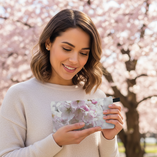Victoria Cherry Blossom Mini Pouch