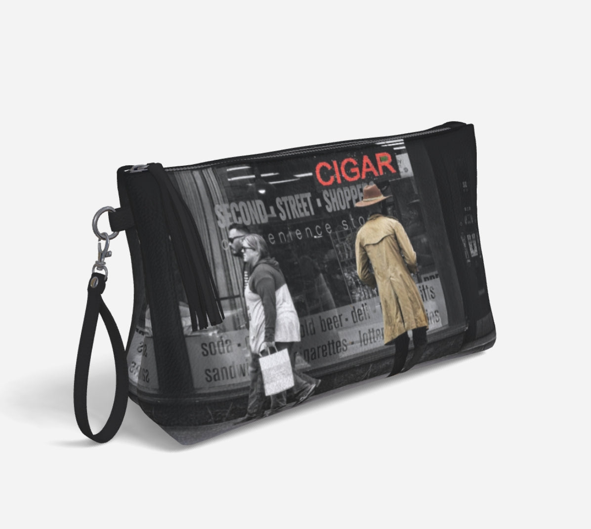 "Cigar Man" Vegan Leather Essential Pouch