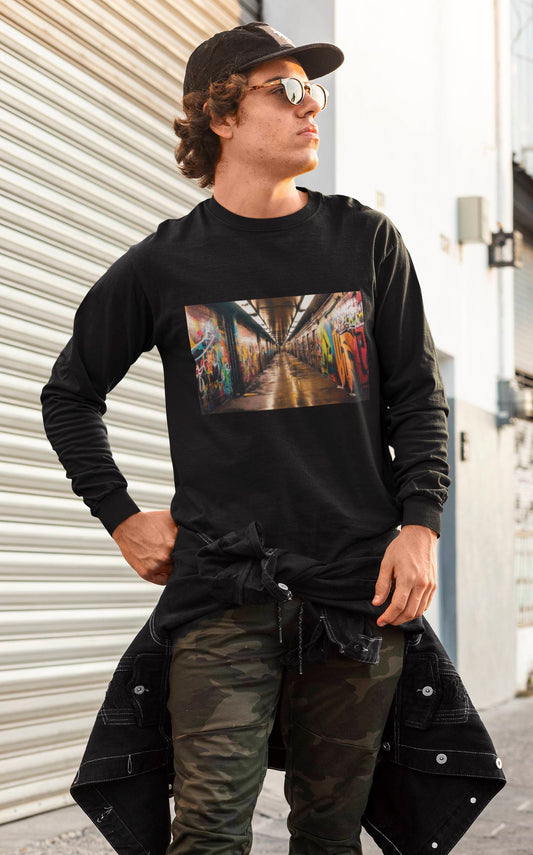 Delineation Alley - Long Sleeve Tee