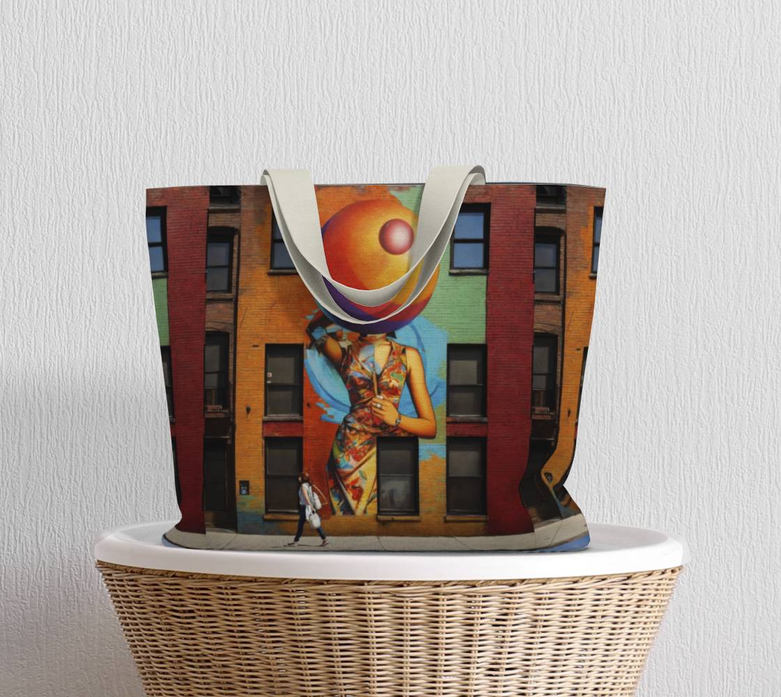 Demure Canvas Tote
