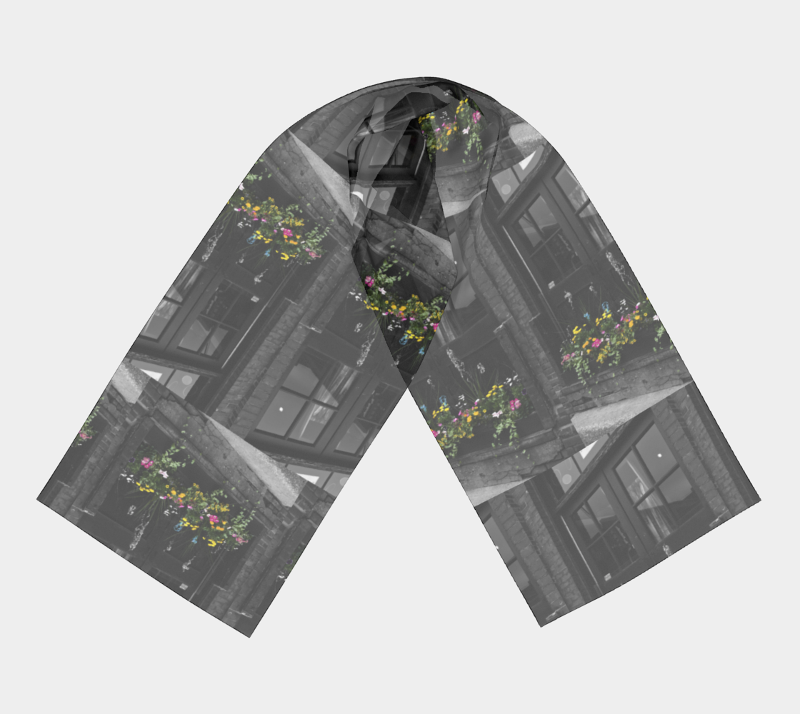 Distillery District Flowers - Scarf
