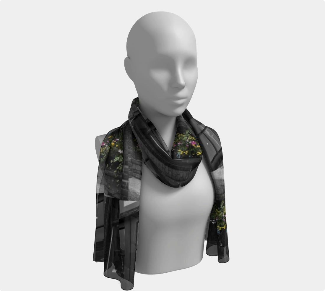 Distillery District Flowers - Scarf