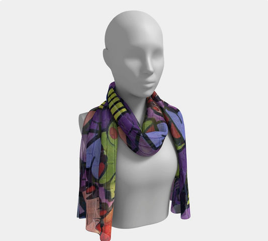 Graffiti Heart - Scarf