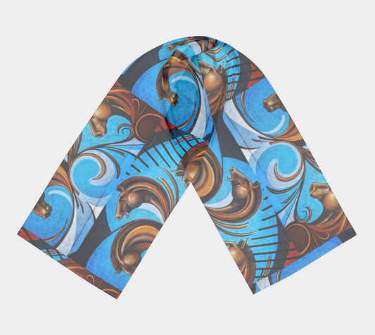 Graffiti Horses - Scarf