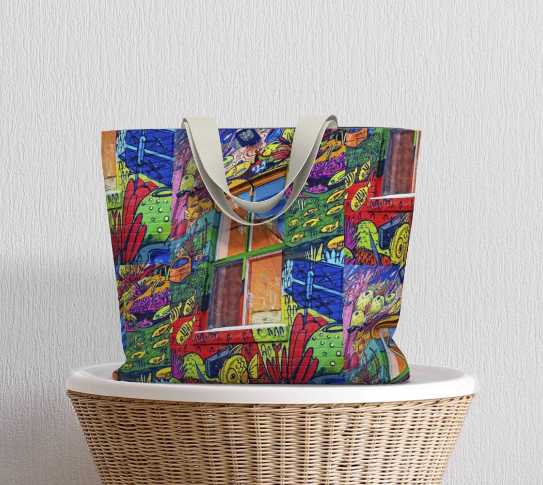 Graffiti Window - Aesthete Tote