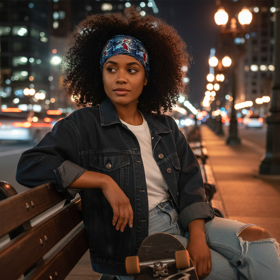 Headband - Graffiti Slick