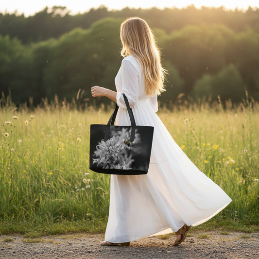 "Humble Bumble" Vegan Leather Tote