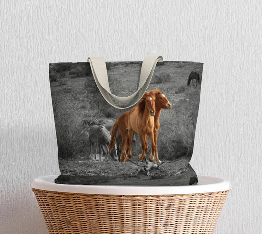 In the Wind Canvas Tote