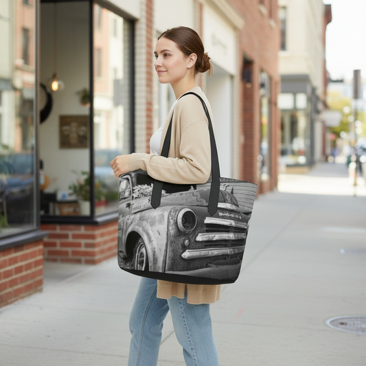 "Old Timer" Vegan Leather Tote