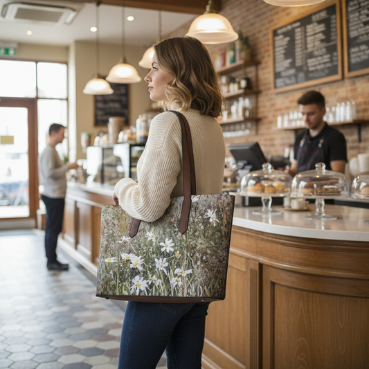 "Purity" Vegan Leather Tote