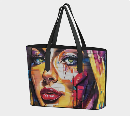 Seductive Vegan Leather Tote