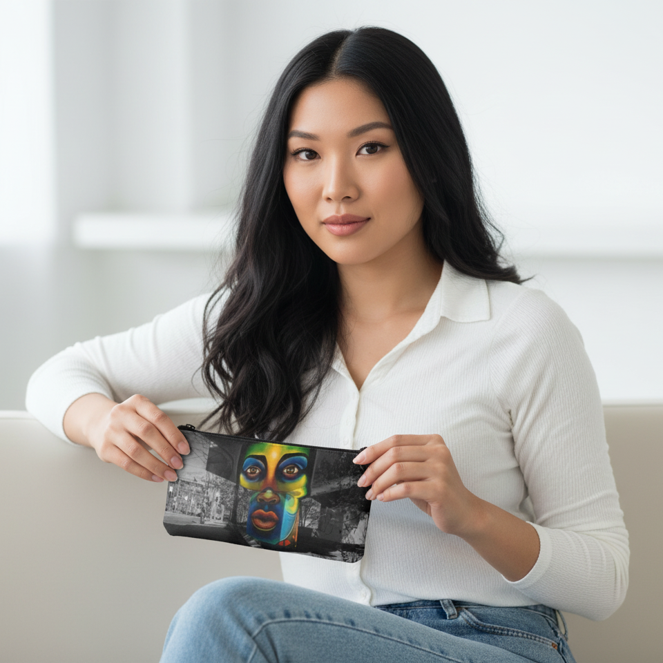 Speak City Streets Mini Pouch