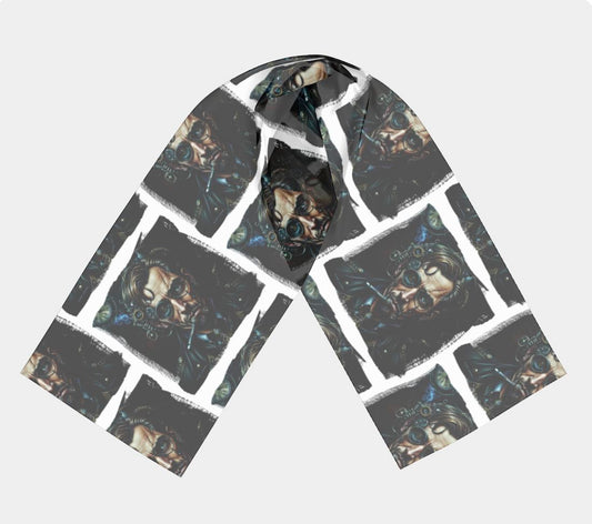 Steampunk Cigar Man - Scarf