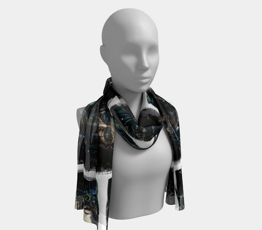 Steampunk Cigar Man - Scarf
